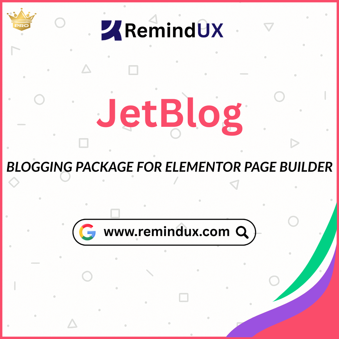 JetBlog Blogging Plugin Pro Elementor Blog Layouts GPL By RemindUX