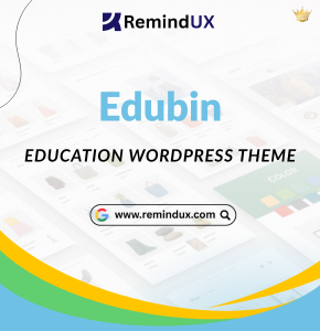 Edubin Education WordPress Theme GPL By RemindUX